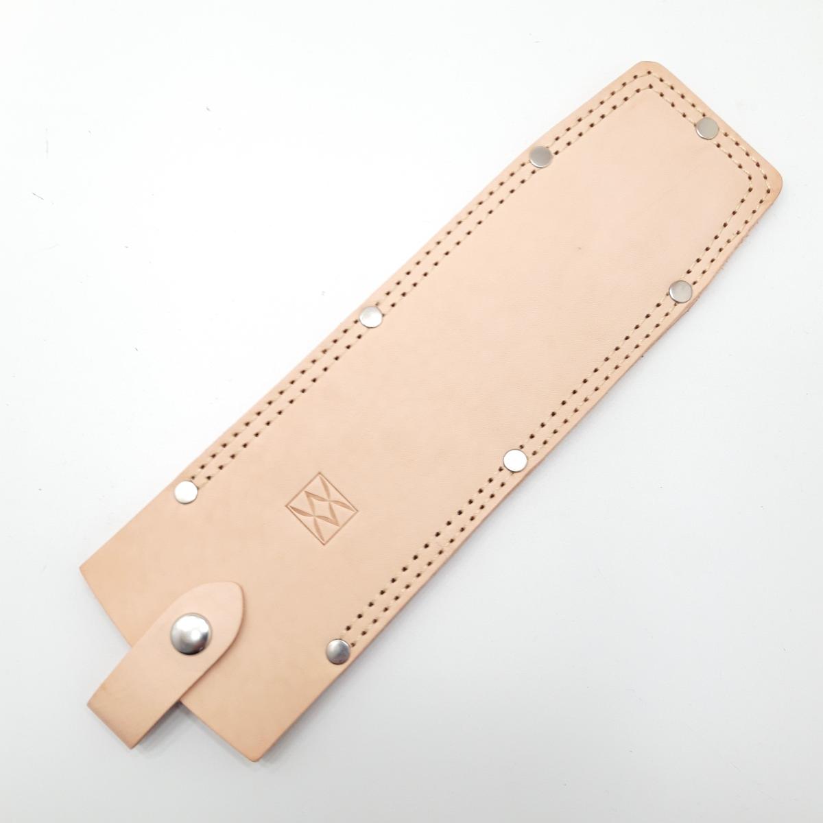 Estuche japonés de cuero para tijeras de dos manos MASAMUNE