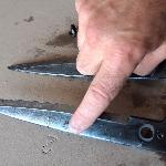 Goma limpiadora contra savia y óxido