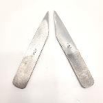 Takeya Kogatana gumi, par de pequeños kogatana para espadas de bambú.