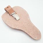 Estuche de cuero para tijeras de jardinero japonés con gancho metálico, marca MASAMUNE.