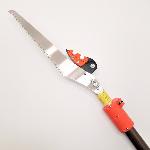 Combinado de sierra y podadora en pértiga telescópica, 1,90-3,30 m, Nishigaki N-129