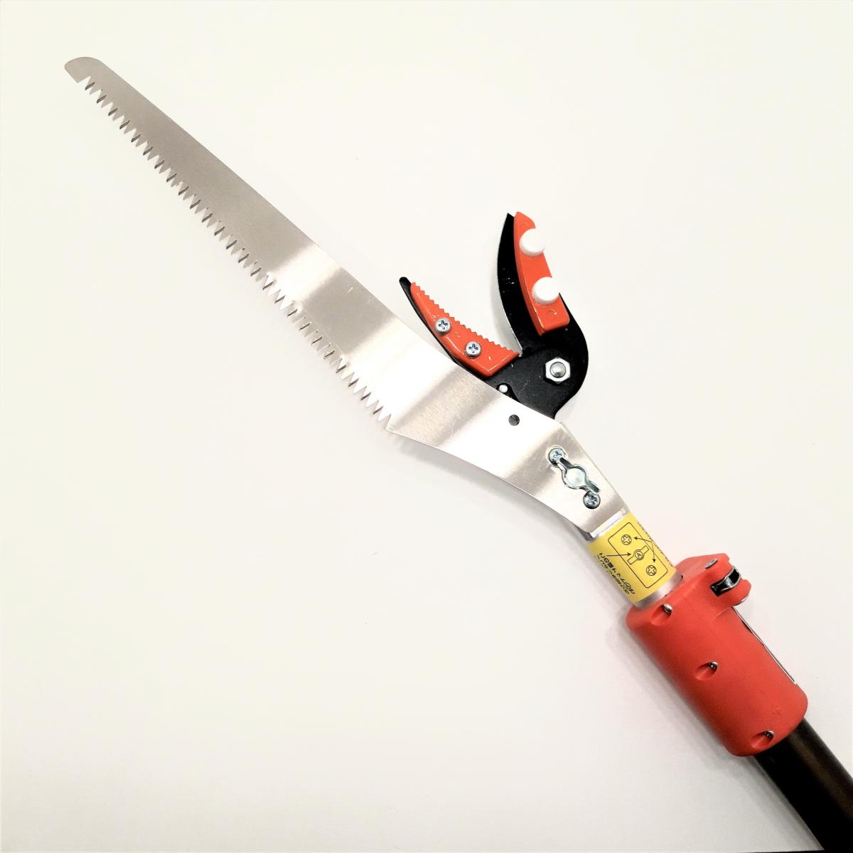 Combinado de sierra y podadora en pértiga telescópica, 1,90-3,30 m, Nishigaki N-129