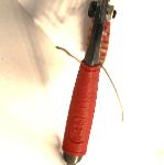 Gaines de cuir pour poignées de sécateurs japonais Onoyoshi (180, 200 mm et +) - Rouge