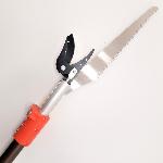 Combinado de sierra y podadora en pértiga telescópica, 1,90-3,30 m, Nishigaki N-129