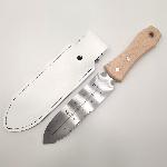 Hori hori de acero inoxidable, marca KEN KATABAMI.