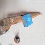 Goma limpiadora contra savia y óxido