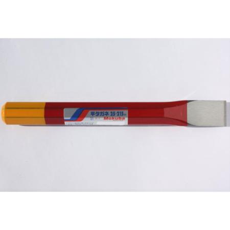 Cincel de punta plana, fabricado en acero al carbono japonés.