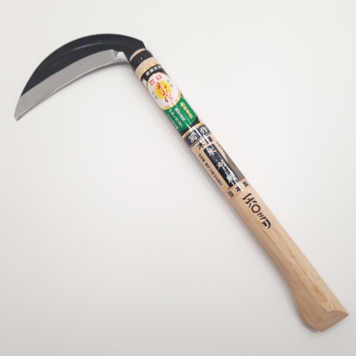 Kama, auténtica hoz japonesa con un solo bisel.