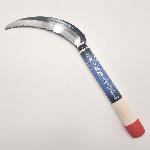 Hoz-sierra para recolección, horticultura y hierbas aromáticas en acero al carbono