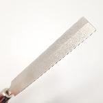 Lima diamantada rómbica#200 gruesa para afilar sierras y discos de corte